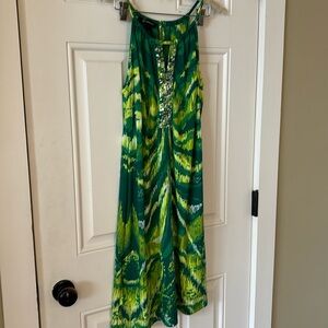 INC international concept dress green size medium